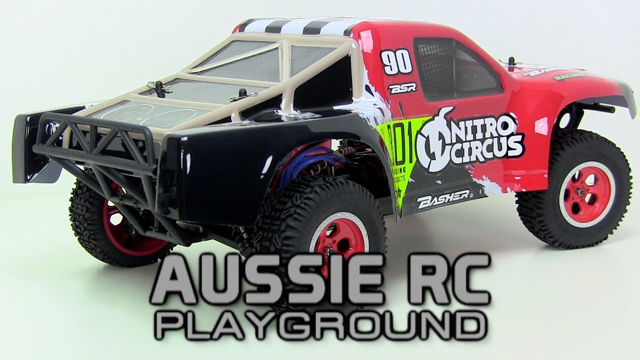 Review: Nitro Circus Basher 4x4 1/10 Scale SCT - YouTube