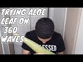 HOW TO USE ALOE VERA GEL AS A DEEP CONDITIONING METHOD FOR 360 WAVES