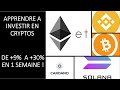 Investir en cryptos: de 10 à 30% en une semaine!