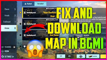 Battleground Mobile India Maps Not Downloading Nan% Error | BGMI Map Download Error 0.1Mb Error Fix