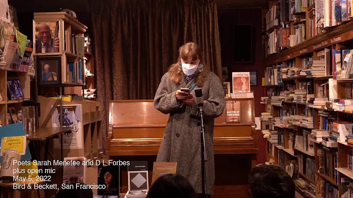 Poets Sarah Menefee and D L Forbes + open mic