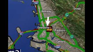 KTVU Traffic crash on Hwy 580 Oakland