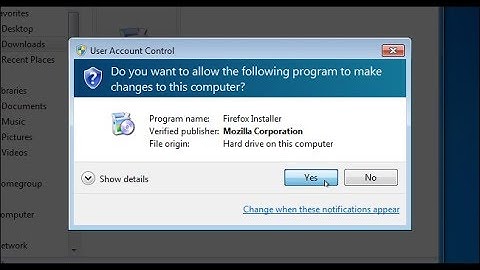How to change User Account Control settings in Windows®7,8, 8 1,10(Sai Computer)