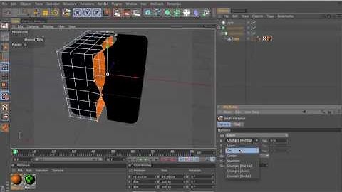 aligning vertices along axis