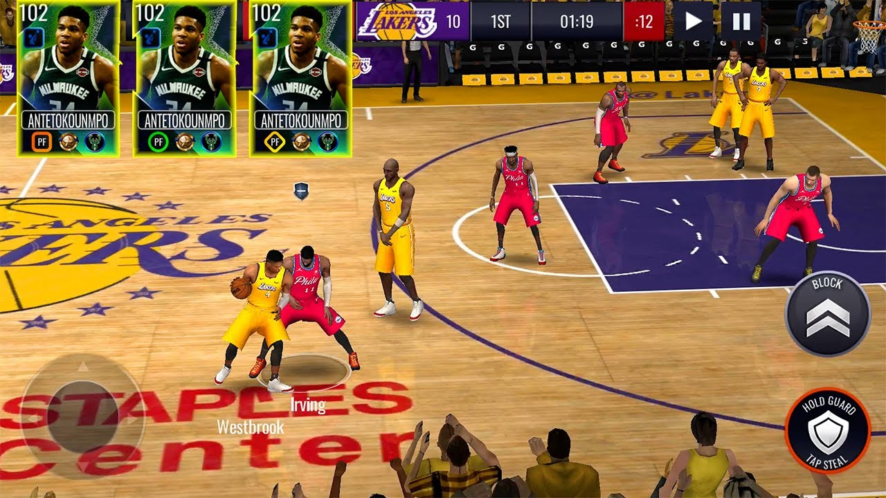 NBA LIVE Mobile Basketball 23 Android Gameplay #17 Antetokounmpo