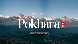 Solo Trip - Sarangkot Hill Tibetan Village In Pokhara Nepaltravel Vlog Ep6