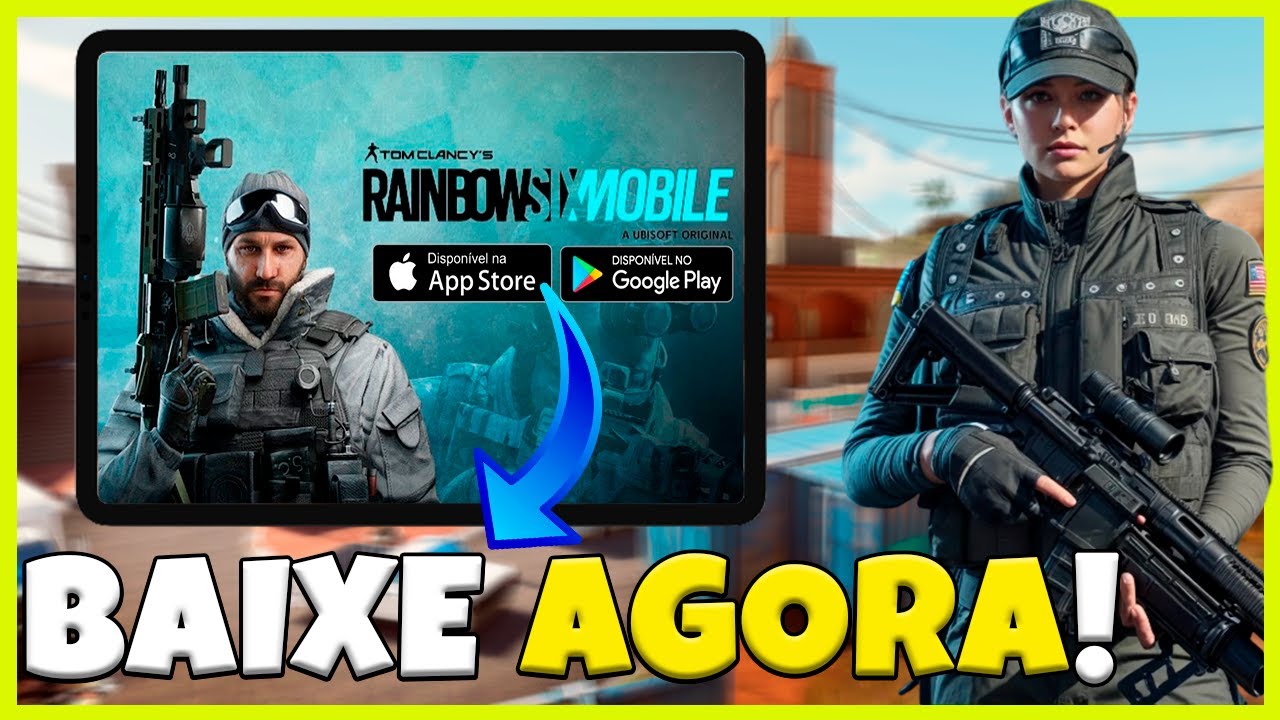 🔥BAIXE AGORA! COMO BAIXAR RAINBOW SIX: MOBILE ! + COMO JOGAR COM SERVIDOR da ARGENTINA