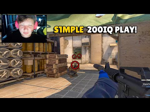 S1MPLE 200IQ Play to win the Round! GUARDIAN hits Amazing Awp Shots! CSGO Highlights