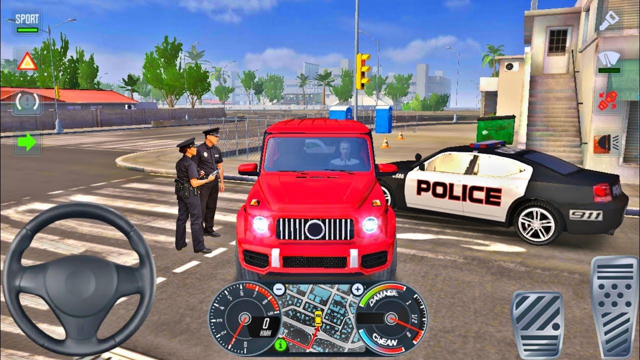 Taxi Sim 2020 🚗💥 Gameplay 17 || Driving Mercedes Benz G Class In Los Angeles || Nation GameplaysTv