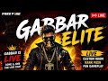 FREE FIRE MAX LIVE 🔥 GRANDMASTER PUSH WITH GABBAR ELITE