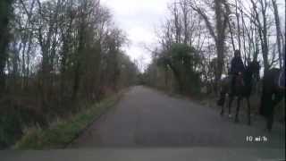 Hell Drivers Opening Scene Route; Former B470 Road