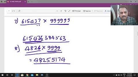 1) Vedic Maths (Speed Maths) for speed calculations by Banda Ravipal Reddy