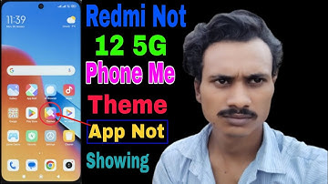Theme App Not Showing In Xiaomi HyperOS  || Mi Themes Store Not Work Fix   || Missing Theme App ||