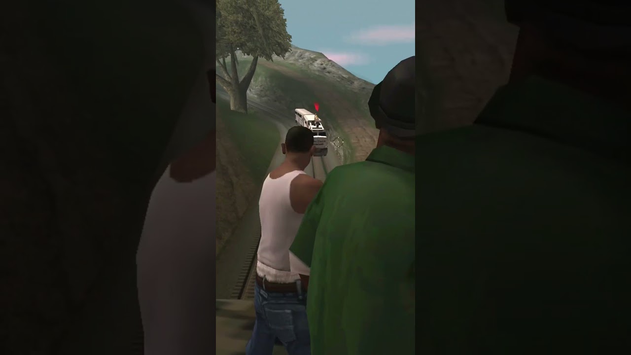 otra forma de superar la mision del tren de big smoke en otro puente