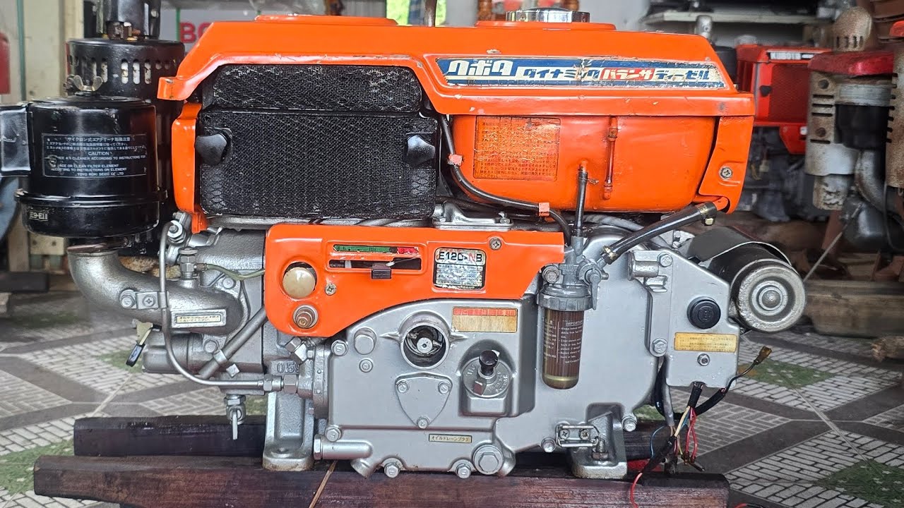 KUBOTA E120 (12hp) Giá  0965039981 đ/c Nông Ngư Cơ ĐÀO VĂN LƯỢNG Vĩnh Thuận Kiên Giang