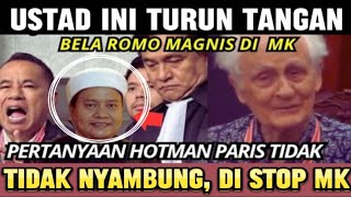 USTAD INI BELA ROMO MAGNIS DI MK, PERTANYAAN HOTMAN TIDAK NYAMBUNG