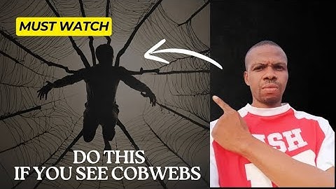 THIS IS HOW WITCHES USE COBWEBS TO ATTACK YOU.