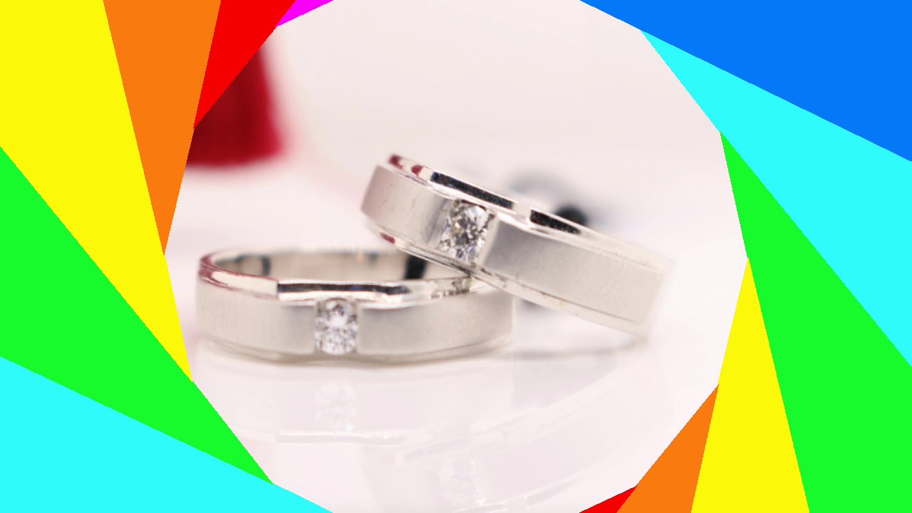 Wedding ring elco Jakarta bisa custom - YouTube