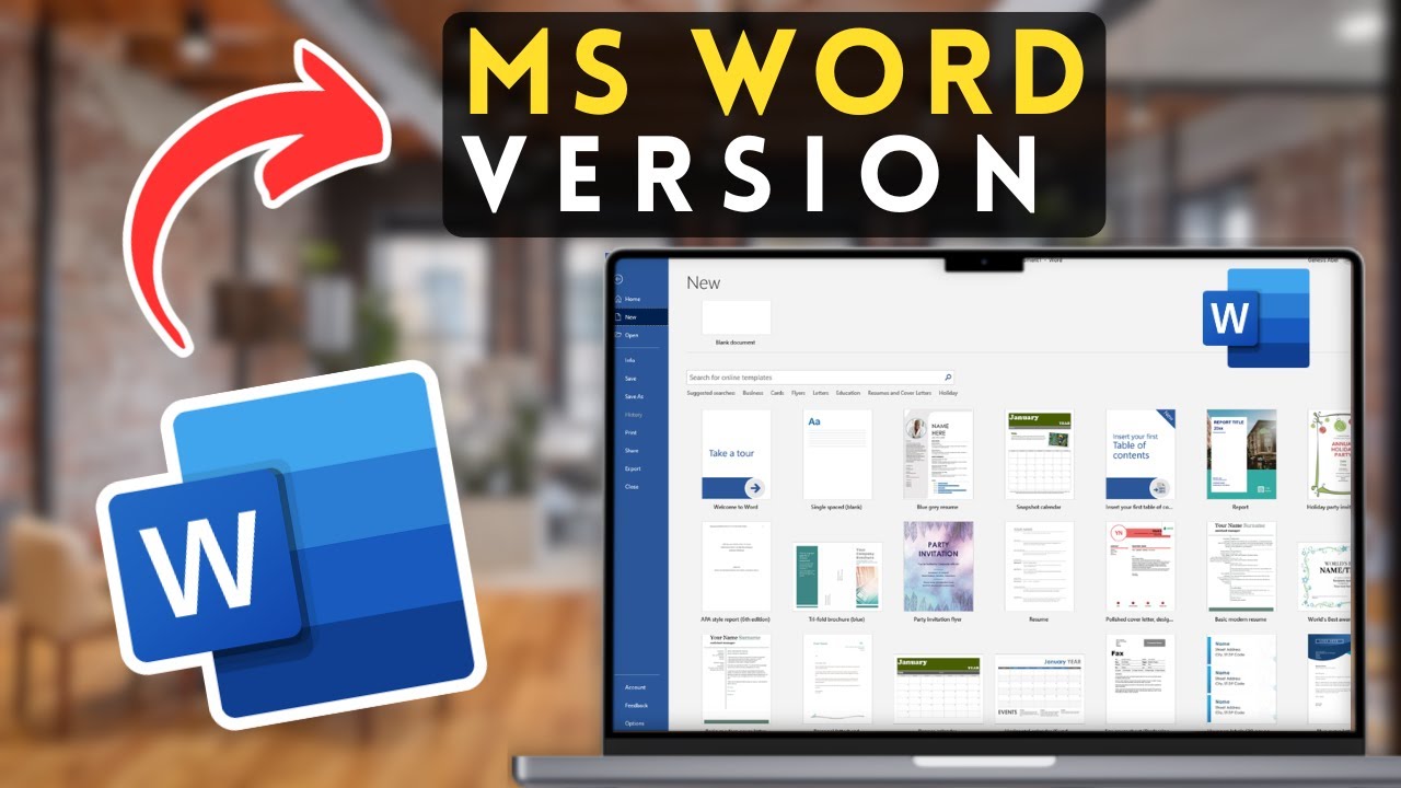 Types Word Version How to Check Microsoft Word Version | MS Word Tutorial (2025) - YouTube