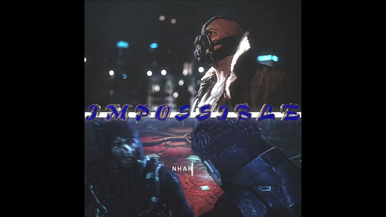 "IMPOSSIBLE" - "Batman" Edit | Lady Gaga - Bloody Mary (Slowed)