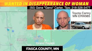 Wanted For Questioning In Disappearance Of Woman