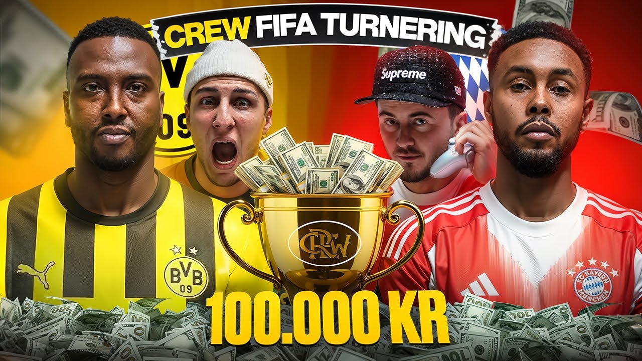 SKINZ & JIMILIAN VS HAV & KAMAL OM 100.000 KR I DANMARKS STØRSTE 2v2 FIFA TUNERING!!