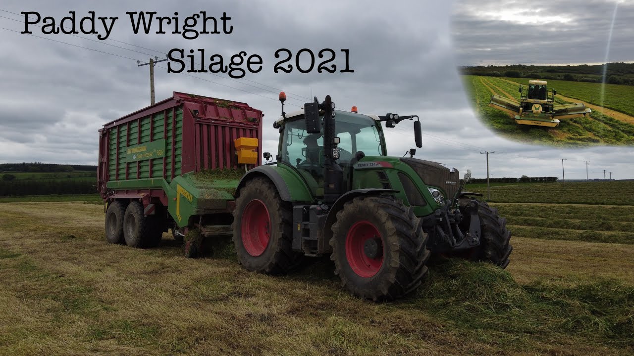 4 Wagons On The Go! Paddy Wright Silage 2021