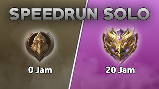 Speedrun Solo Rank Mobile Legends