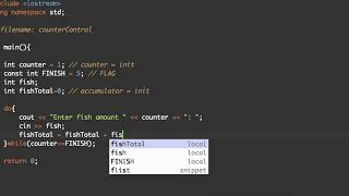 C++ Loops Lesson 03 - doWhile: counterControl