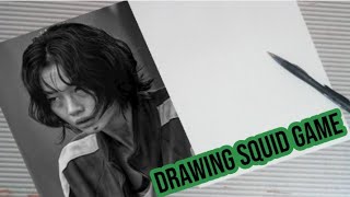 Drawing Squid game #squidgame  #umarraza_artist screenshot 4