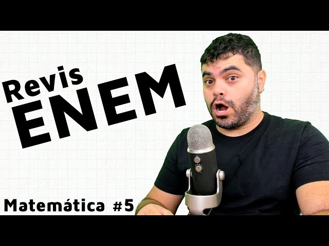 Prova Enem 2019 Resolvida [Vídeos] - PROF. REGIS CORTÊS MATEMÁTICA