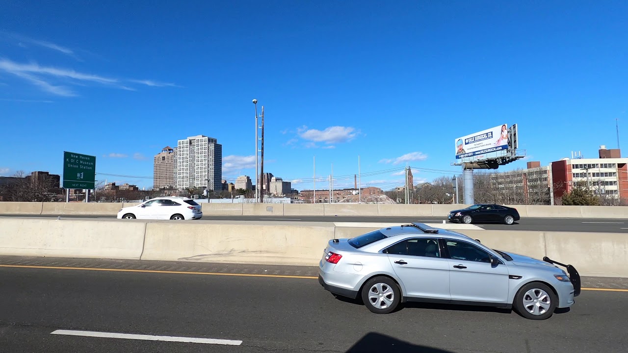 Car accident in New Haven Connecticut YouTube