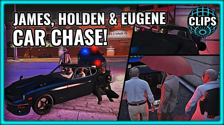 JAMES RANDAL, EUGENE & HOLDEN GET IN A CAR CHASE!