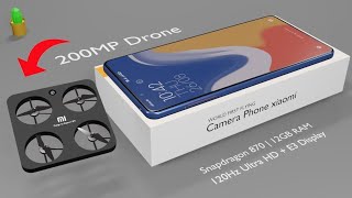 Xiaomi Flying Camera phone, 200MP | Worlds FIRST Flying Drone Camera Phone, 6000 mAh, 12GB Ram,512GB