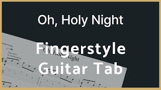 Oh Holy Night Fingerstyle Guitar