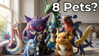 I Simulated Eight Pokémon Pet in Real Life | …Lucario Loves Danger