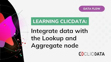 Enrich & Aggregate Data with Lookup and Aggregate Nodes 🔎 #dataintegration  #clicdata  #dataflow