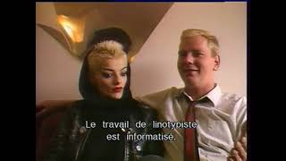 NINA HAGEN 1983 interview &amp; session in Berlin with MDK FRENCH TV 1983 #ninahagen
