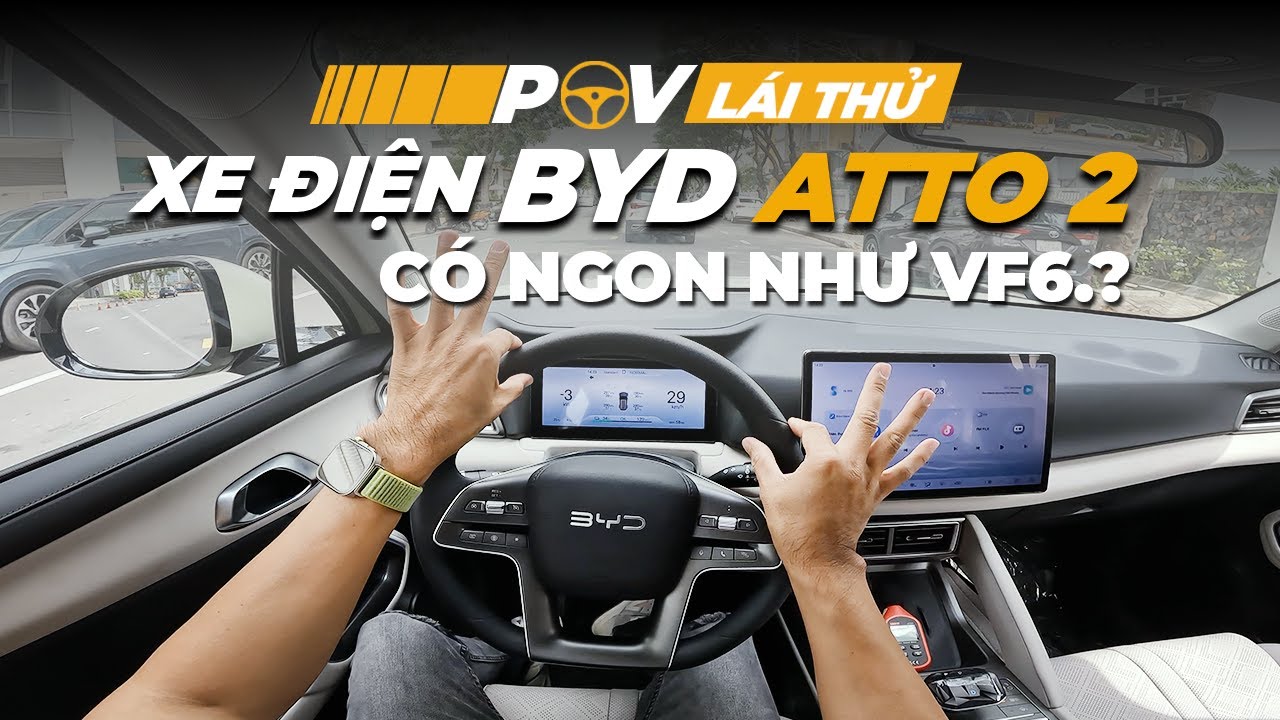 Xe điện BYD ATTO 2 vừa ra mắt giá từ 669tr liệu có thật sự ngon?