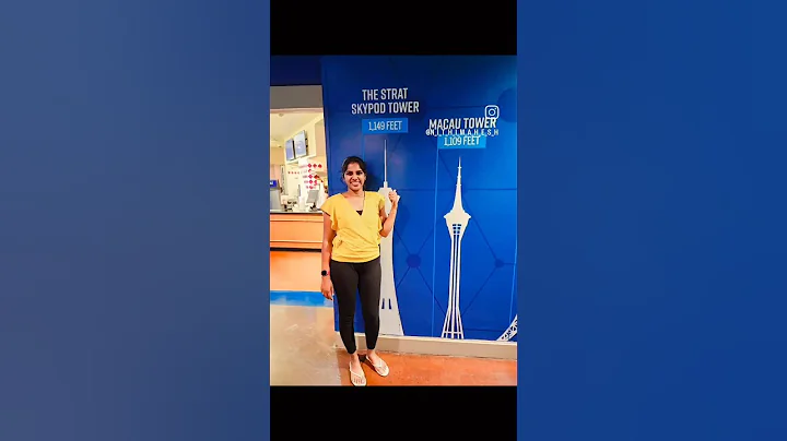 ✨️Scared of Heights? Jumping off the tallest building in Las Vegas #shorts #funny #skyjump #lasvegas