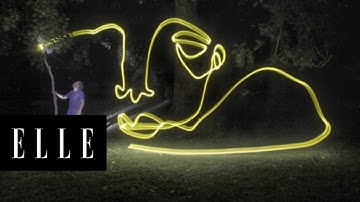 This Instagram Artist Creates Amazing Work from a Single Line | ELLE