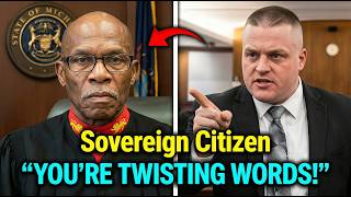 Arrogant Sovereign Citizen Plays Word Games… Judge SHUTS IT DOWN