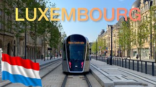 Une Journée à Luxembourg 🇱🇺 en 4K