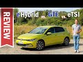 VW Golf 8 eHybrid im Test & Vergleich mit Golf GTE & eTSI: Unterschiede der neuen Golf Hybride!