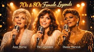 70s & 80s Female Legends: Best Love Songs 💕 Anne Murray, The Carpenters, Dionne Warwick (HQ Audio)