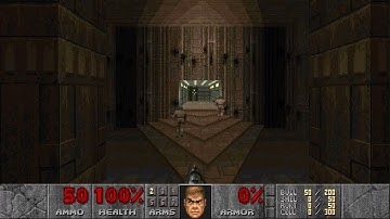 DOOM II- Unity port speedrun MAP1 Entryway UV