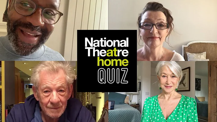 Official National Theatre at Home Quiz 1 | Ian McK...