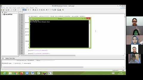 kelompok 3 (program ATM) pada MINGW kelas manajemen internasional Universitas Bengkulu