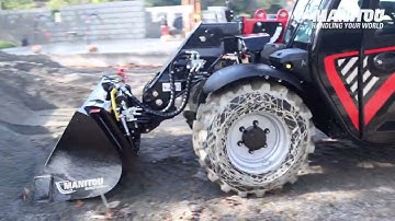 Manitou ULM Ultra Light Compact Telehandler - Construction Application