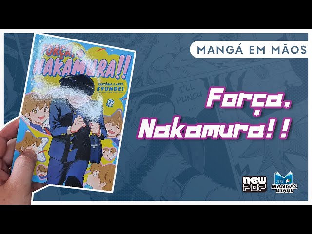 Novo mangá pela NewPOP: “Mais Força, Nakamura!!”